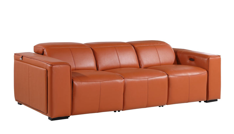 1224 - 6-Piece Modular Power Reclining Sofa, Loveseat & Chair Set In With 5 Power Recliners & Power Headrests