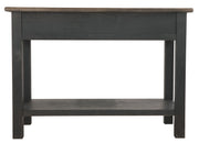 Tyler Creek - Sofa Table - Grayish Brown / Black - R&R Furniture Gallery (Fountain Valley, CA)