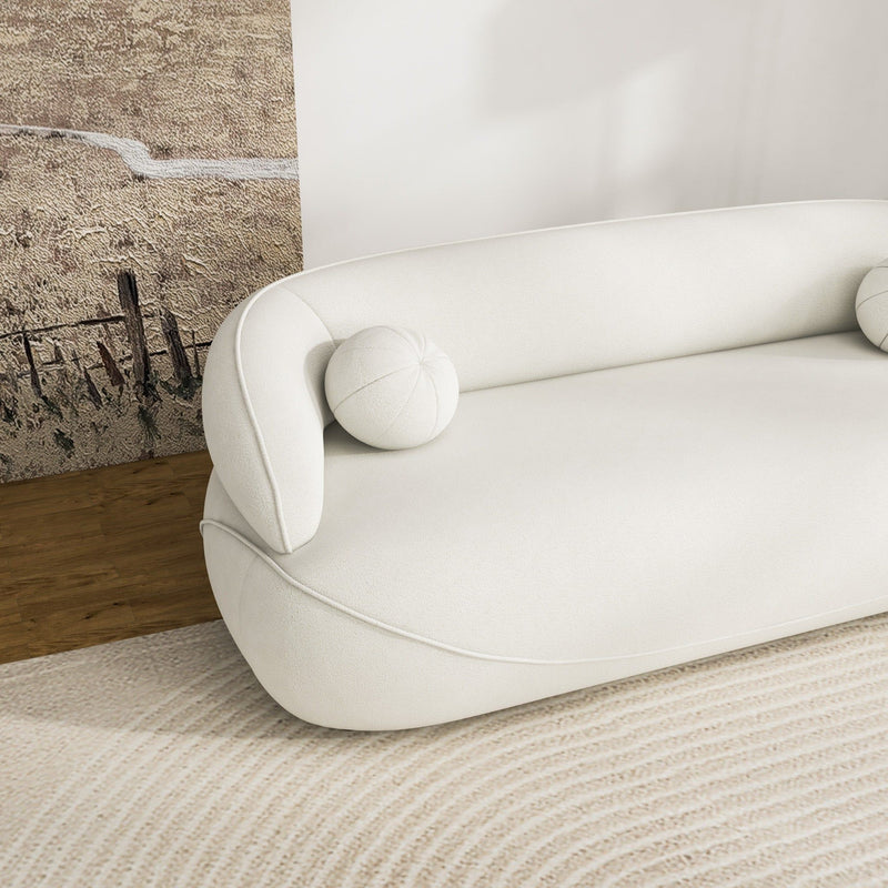 Andrew - Boucle Sofa - R&R Furniture Gallery (Fountain Valley, CA)