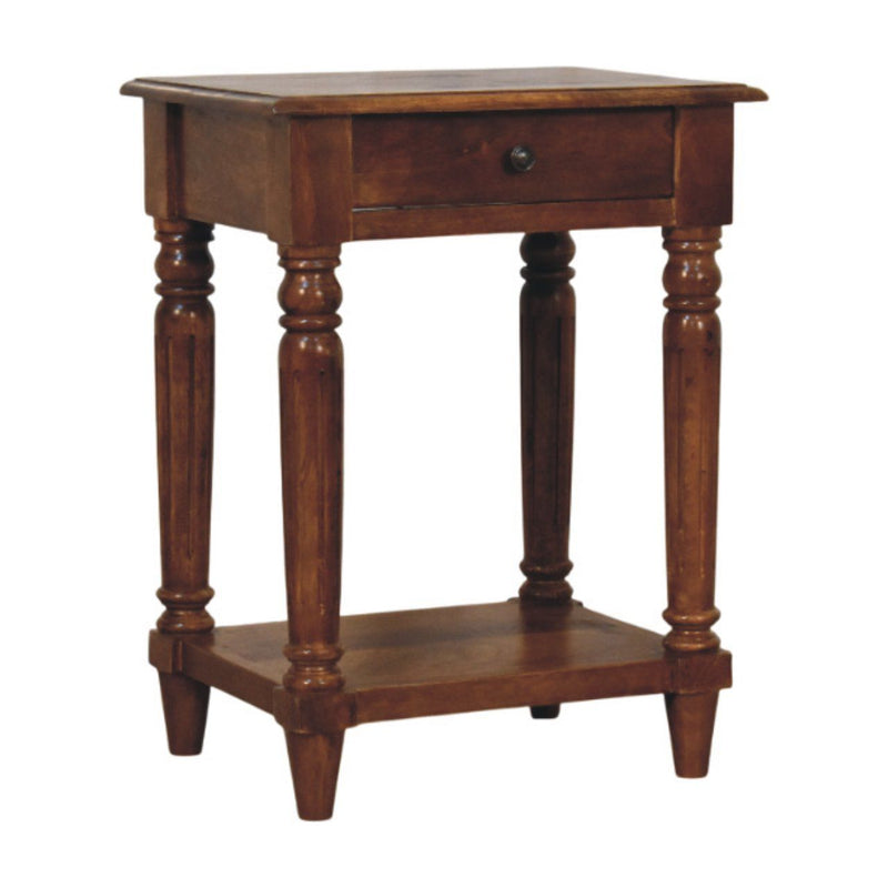 Turned Legs Drawer Table - R&R Furniture Gallery (Fountain Valley, CA)