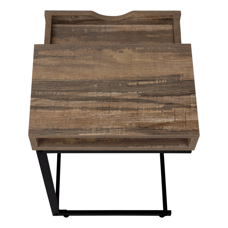 Accent Table, C - Shaped Contemporary Elegant Desig - R&R Furniture Gallery (Fountain Valley, CA)