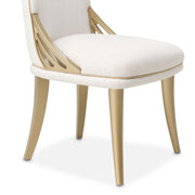 La Terrazza - Dining Side Chair (Set of 2) - Creamy Pearl - R&R Furniture Gallery (Fountain Valley, CA)