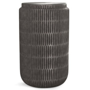 Juno - Cast Aluminum Side Table - Black - R&R Furniture Gallery (Fountain Valley, CA)