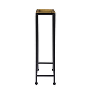 Trenton - Accent Side Table - Antique Bronze - R&R Furniture Gallery (Fountain Valley, CA)