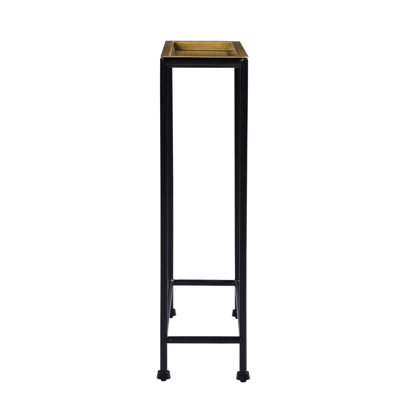 Trenton - Accent Side Table - Antique Bronze - R&R Furniture Gallery (Fountain Valley, CA)
