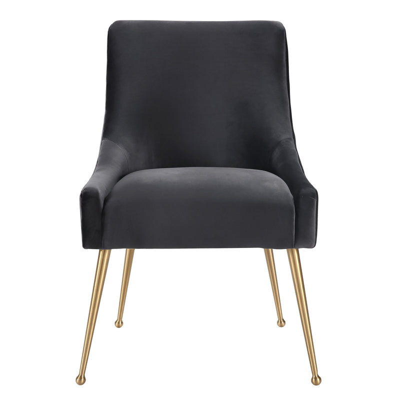 Beatrix - Velvet Side Chair - R&R Furniture Gallery (Fountain Valley, CA)