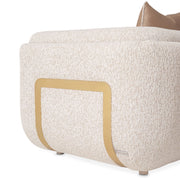 Savannah Breeze - Matching Chair - Cashmere / Gold - R&R Furniture Gallery (Fountain Valley, CA)