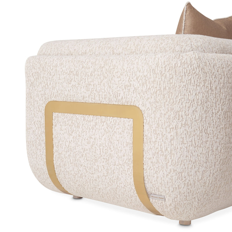 Savannah Breeze - Matching Chair - Cashmere / Gold - R&R Furniture Gallery (Fountain Valley, CA)