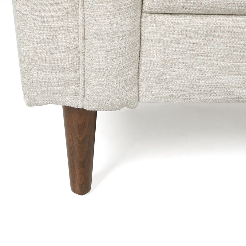Sophisticated Loveseat With Diamond Stitched Detailing - R&R Furniture Gallery (Fountain Valley, CA)