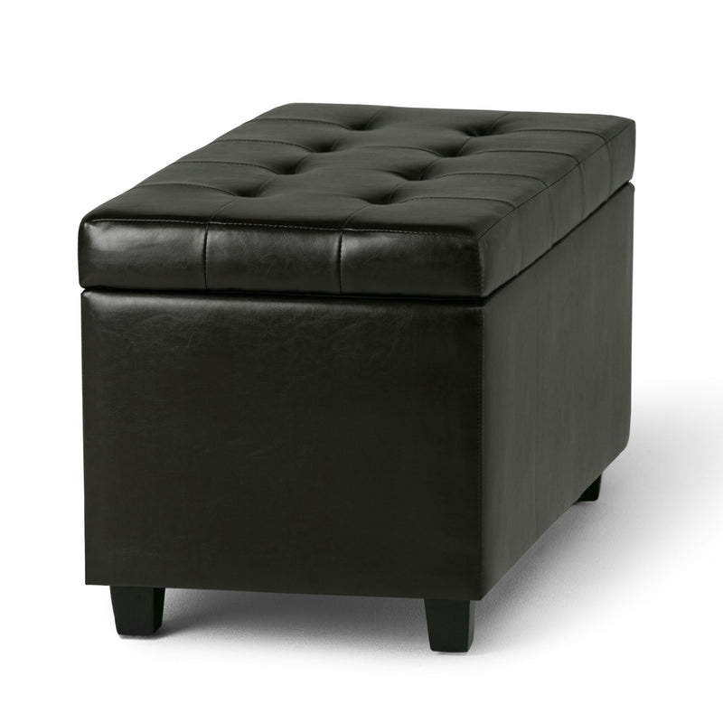 Cosmopolitan - Upholstered Storage Ottoman - R&R Furniture Gallery (Fountain Valley, CA)
