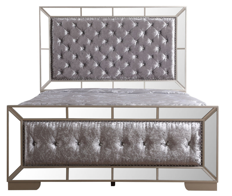 Stylish Contemporary Bed With Minimalist Design - R&R Furniture Gallery (Fountain Valley, CA)