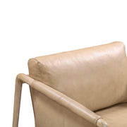 Chakka - Genuine Leather Accent Chair - R&R Furniture Gallery (Fountain Valley, CA)