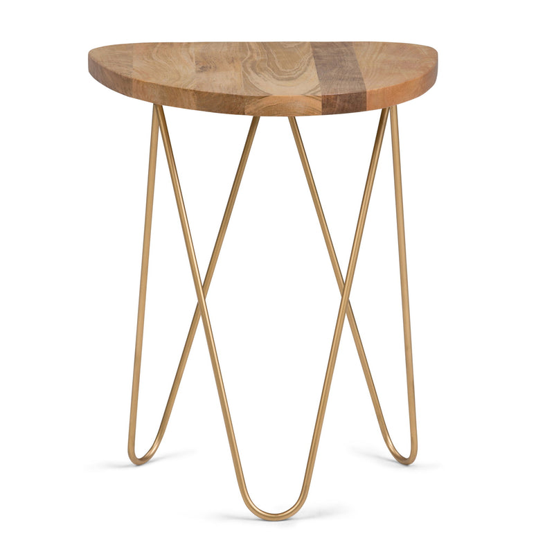 Patrice - Handcrafted Metal And Wood Accent Table - R&R Furniture Gallery (Fountain Valley, CA)