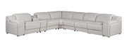 1116 - Power Reclining Italian Leather Sectional - R&R Furniture Gallery (Fountain Valley, CA)