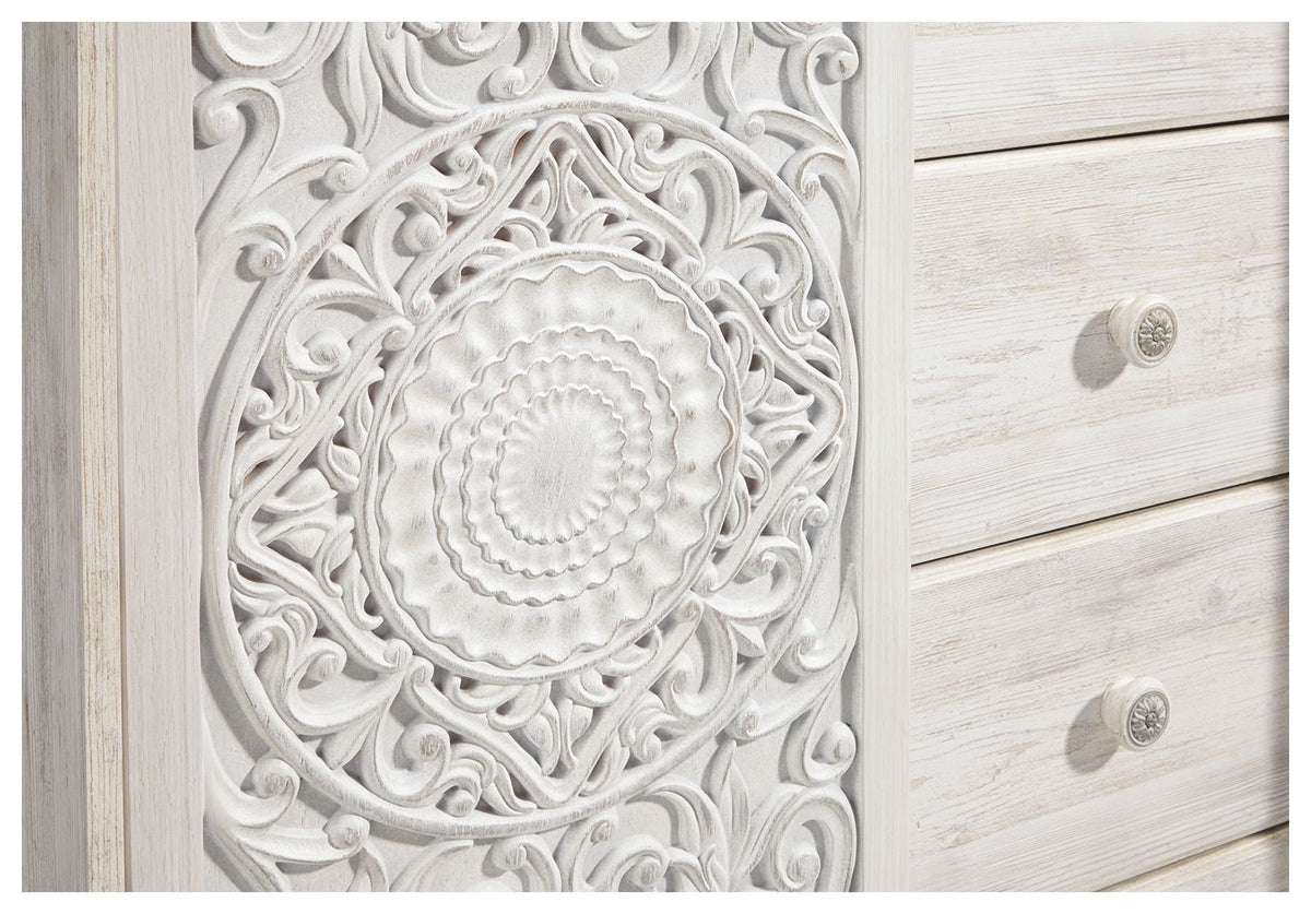 Paxberry - Dressing Chest - Whitewash - R&R Furniture Gallery (Fountain Valley, CA)