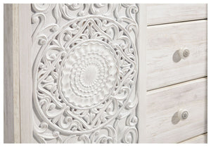 Paxberry - Dressing Chest - Whitewash - R&R Furniture Gallery (Fountain Valley, CA)