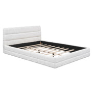 Upholstered Platform Bed With Headboard - R&R Furniture Gallery (Fountain Valley, CA)