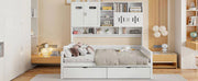 Daybed With All-In-One Cabinet And Shelf - R&R Furniture Gallery (Fountain Valley, CA)