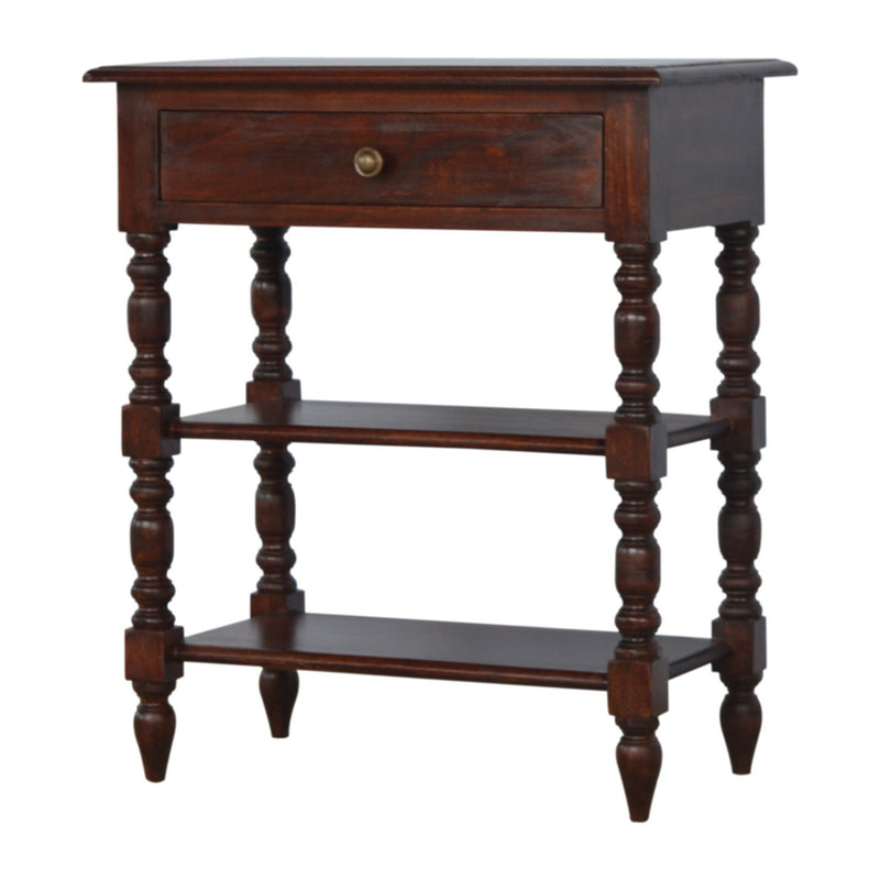 Turned Legs Side Table - R&R Furniture Gallery (Fountain Valley, CA)