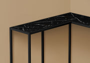 Corner Accent Console Table For Entryway, Unique L-Shaped Design - R&R Furniture Gallery (Fountain Valley, CA)