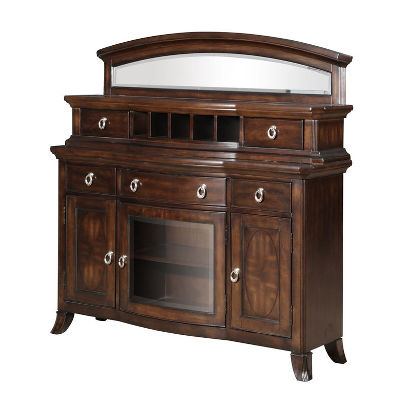 Keenan - 59" Server - Dark Walnut - R&R Furniture Gallery (Fountain Valley, CA)