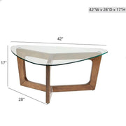Walker - Coffee Table - Brown - R&R Furniture Gallery (Fountain Valley, CA)