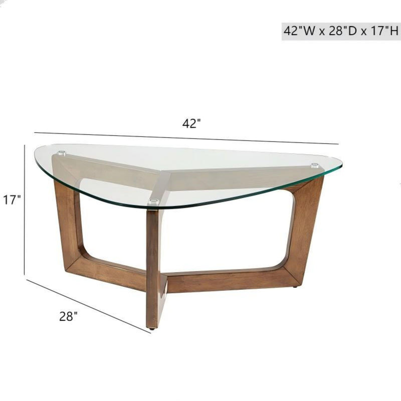 Walker - Coffee Table - Brown - R&R Furniture Gallery (Fountain Valley, CA)