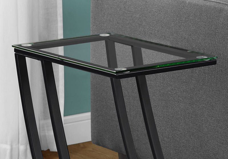 Accent Table, C - Shaped, Sturdy Construction, Contemporary & Modern - R&R Furniture Gallery (Fountain Valley, CA)