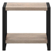 Accent Side Table, Narrow, Small, 2 Tier, Contemporary And Modern - R&R Furniture Gallery (Fountain Valley, CA)