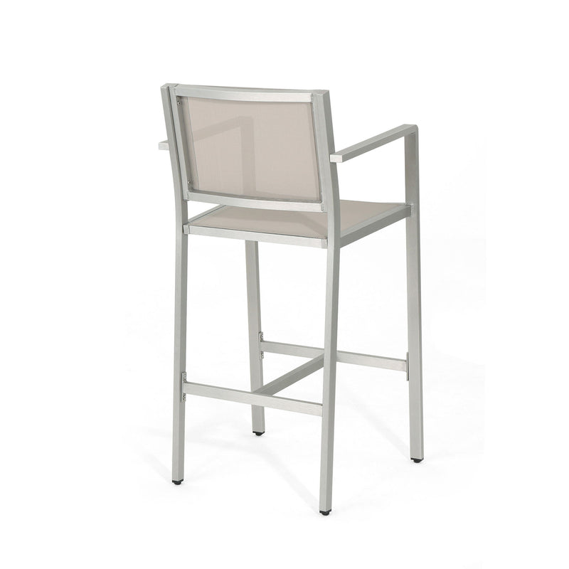 Outdoor Rust Proof Aluminum Barstools (Set of 2) - R&R Furniture Gallery (Fountain Valley, CA)