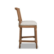 Triomphe - Rattan Wicker High Back Armless Counter Bar Stool - R&R Furniture Gallery (Fountain Valley, CA)