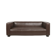 Contemporary Noble House 3-seater sofa with tuxedo design, featuring sleek upholstery and plush cushions in a modern living room setting.