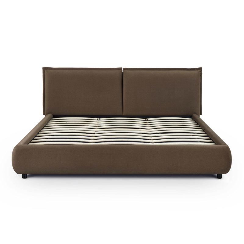 Mel - Faux Mohair Bed - R&R Furniture Gallery (Fountain Valley, CA)