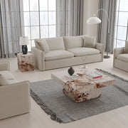 Fultan - End Table - Engineered Stone - R&R Furniture Gallery (Fountain Valley, CA)