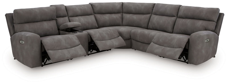 Next-Gen Durapella - Power Reclining Sectional Set - R&R Furniture Gallery (Fountain Valley, CA)