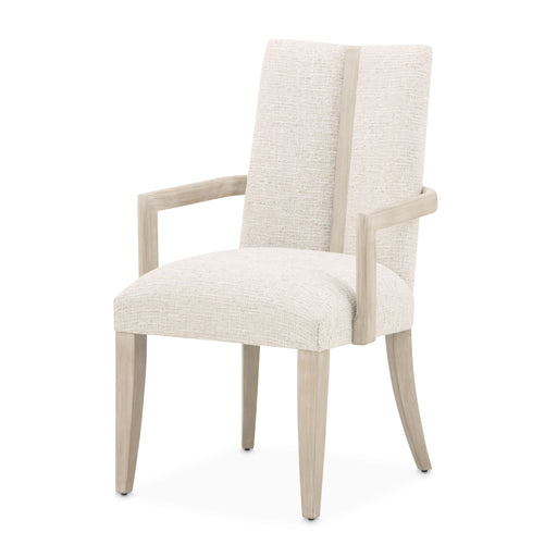 Lotus Bay - Dining Arm Chair - Sand - R&R Furniture Gallery (Fountain Valley, CA)