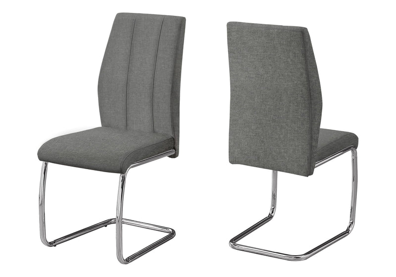 Dining Chair, Side Upholstered For Dining Room, Contemporary & Modern (Set of 2) - R&R Furniture Gallery (Fountain Valley, CA)