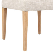 Louise - Split Back Upholstered Dining Side Chair (Set of 2) - Travertine Beige - R&R Furniture Gallery (Fountain Valley, CA)