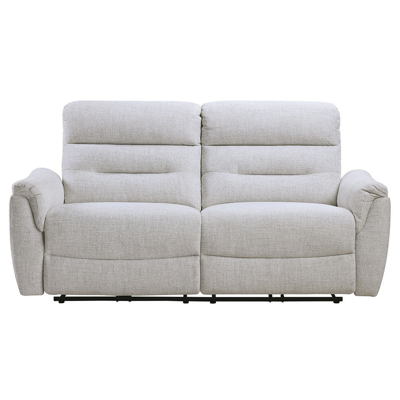 Eastre - Power Motion Sofa With USB Port - Beige Chenille - R&R Furniture Gallery (Fountain Valley, CA)