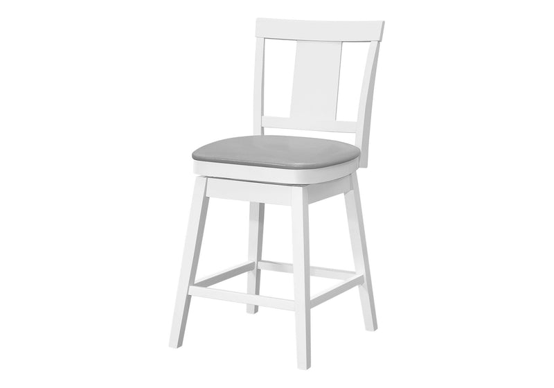Swivel Bar Stool Counter Height, Transitional (Set of 2) - R&R Furniture Gallery (Fountain Valley, CA)