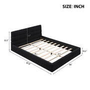 Upholstered Platform Bed With Headboard - R&R Furniture Gallery (Fountain Valley, CA)