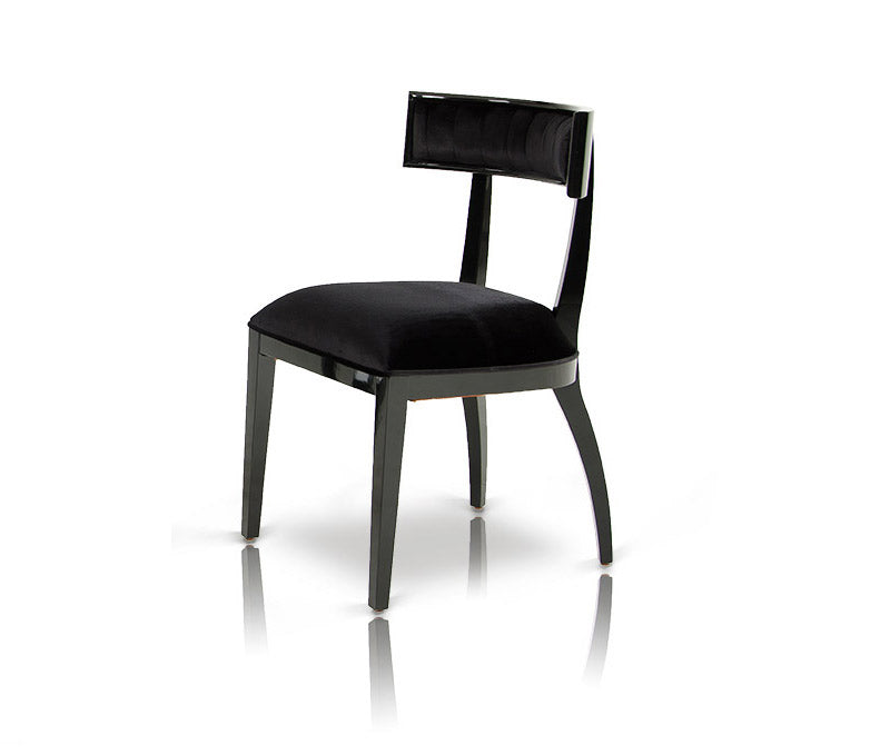 Alek - Modern Black Dining Chair (Set of 2) — view 2