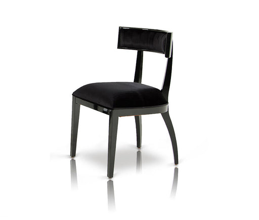Alek - Modern Black Dining Chair (Set of 2) — view 2