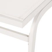 Noble House Finn outdoor chaise lounge with modern design and cushioned seating for relaxing in outdoor spaces.