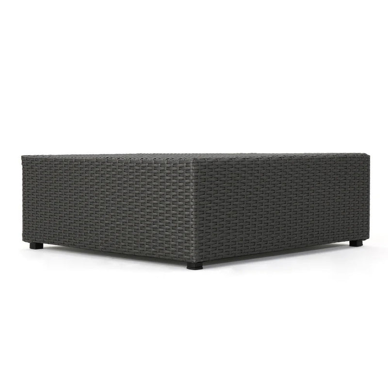 Santa Cruz - Outdoor 8 Piece Sectional Set - Dark Brown - R&R Furniture Gallery (Fountain Valley, CA)