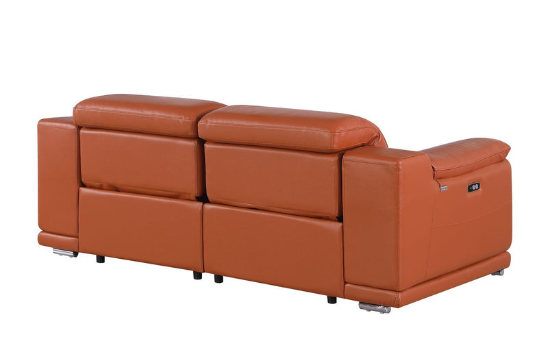 9762 - 2-Piece Modular Power Reclining Console With 2 Power Recliners In