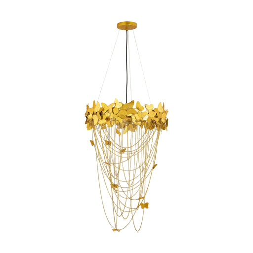 Butterfly - Chandelier - Gold - R&R Furniture Gallery (Fountain Valley, CA)