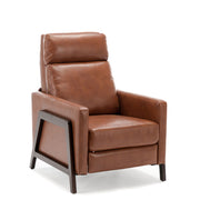 Madeline - Push Back Recliner - Caramel - R&R Furniture Gallery (Fountain Valley, CA)