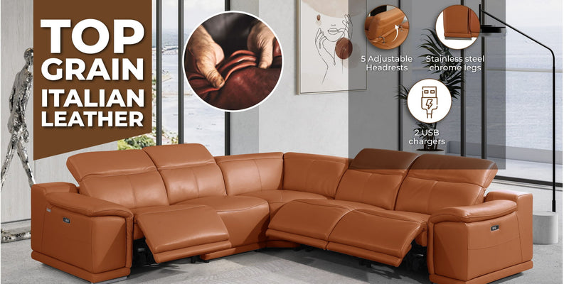 9762 - Power Reclining Sectional - R&R Furniture Gallery (Fountain Valley, CA)