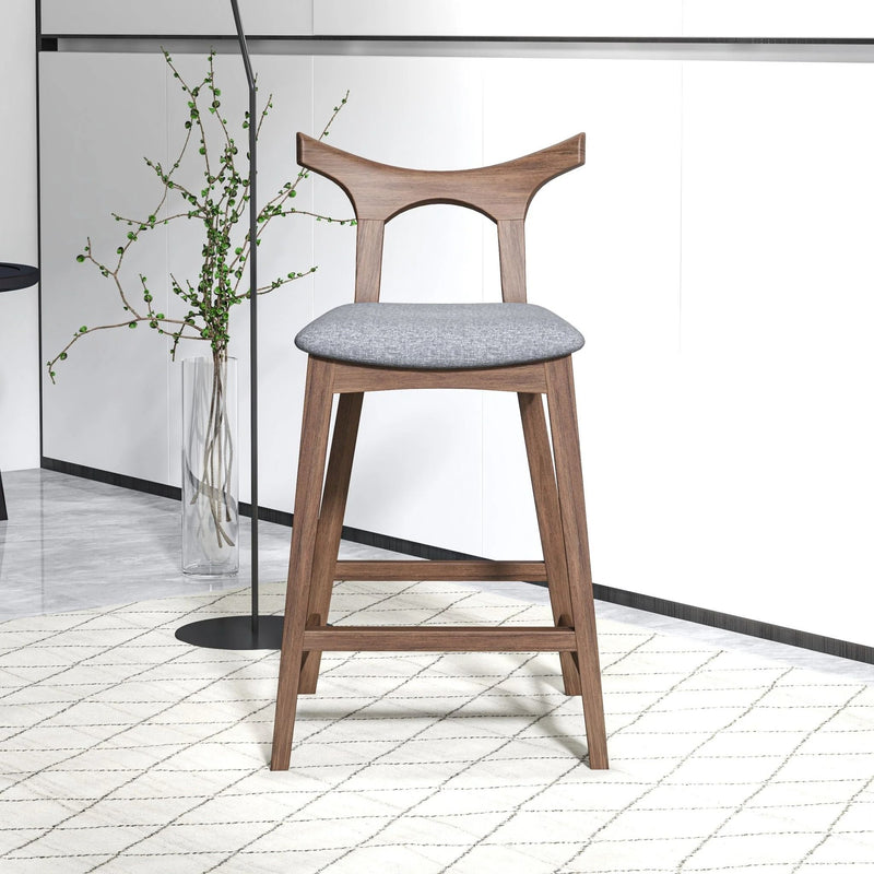 Hester - Upholstered, Square Bar Chair (Set of 2) - R&R Furniture Gallery (Fountain Valley, CA)